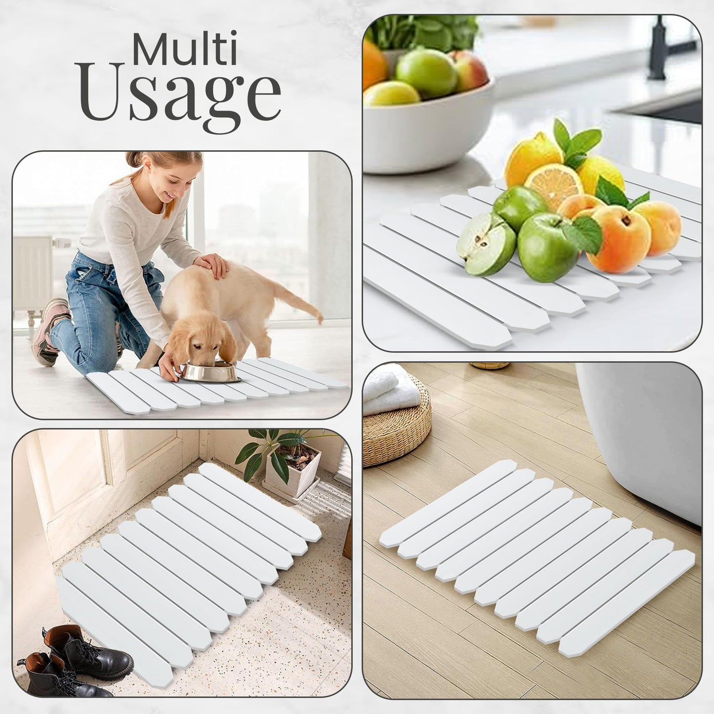 Stone Dish Drying Mat – Quick Dry & Absorbent